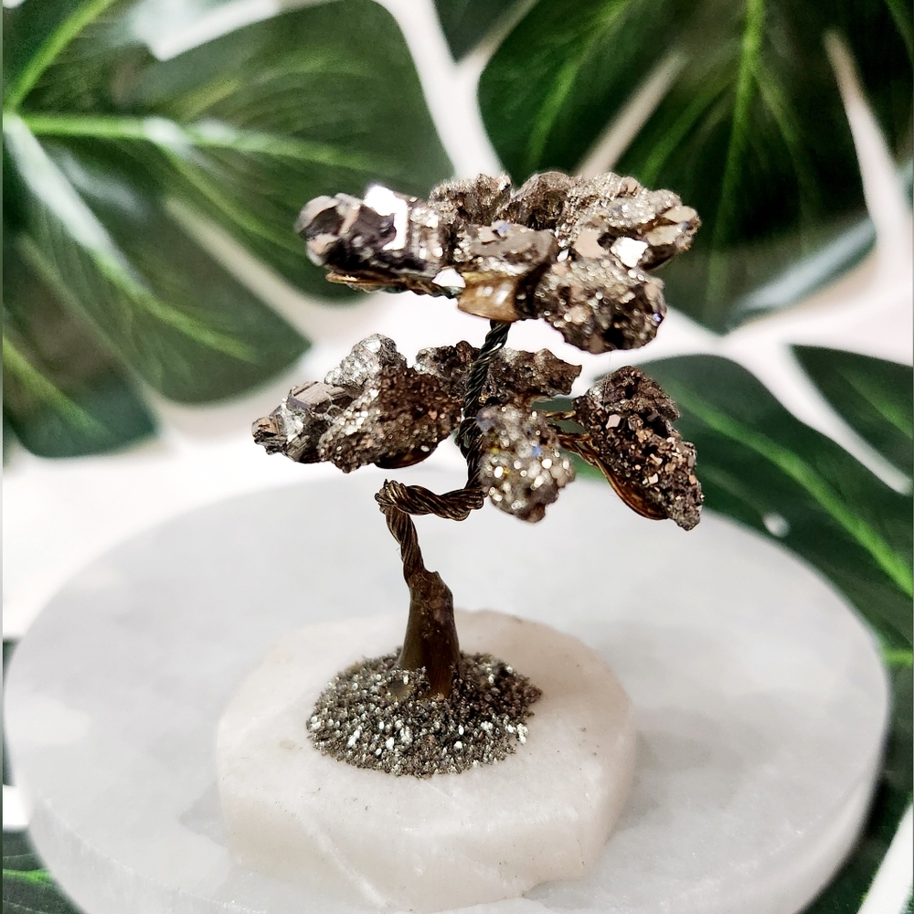 Pyrite gemstone tree Lucky Tree